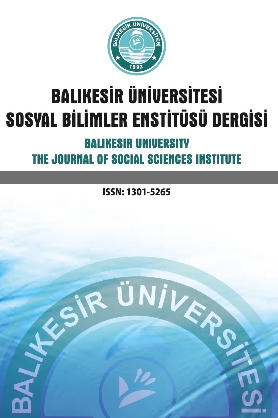 Balıkesir Üniversitesi Sosyal Bilimler Enstitüsü Dergisi